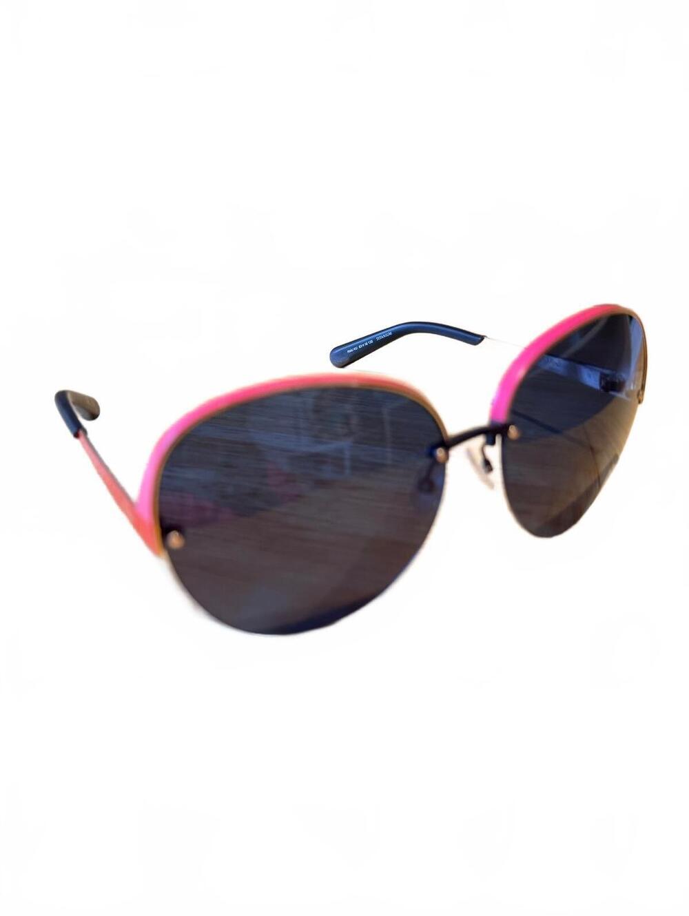 Christian Dior Superbe RMU KU Red Pink Titanium Sunglasses New with Case